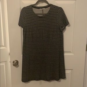 Black & white patterned Zara dress